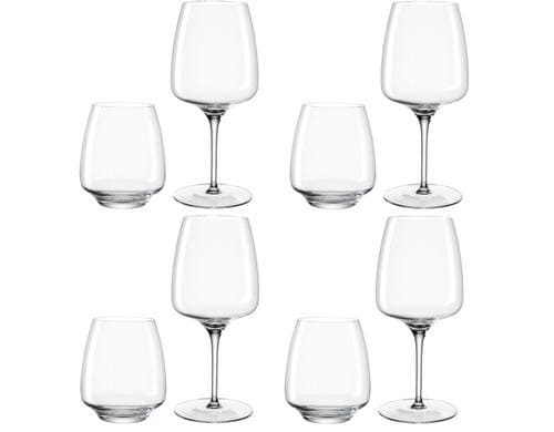 Leonardo Glasset Cesti Wein- und Wasserglas 8-teilig, Geschenkverpackung