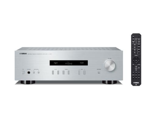 Yamaha A-S201-SI, Stereo Vollverstärker 2x 140Watt, Pure Direct, Silber