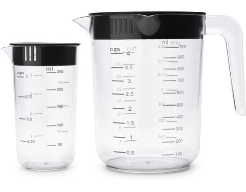 Brabantia Messbecher-Set 2er-Set - Transparent