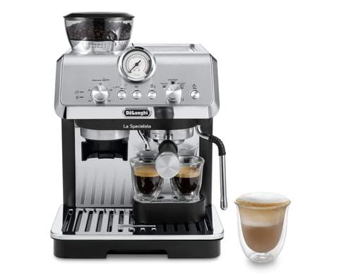 De'Longhi Siebträger La Specialista Arte silber