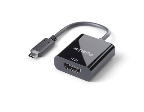 PureLink Adapter USB-C - HDMI 2.0 Schwarz Ausgang: HDMI 2.0 UHD 4K60Hz