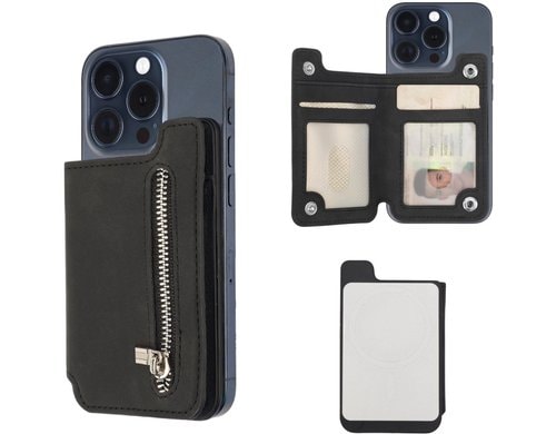 4smarts Universal MagWallet CompactCaddy Schwarz