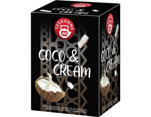 Black Tea Coco & Cream 15 Stück