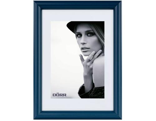 Dörr Bilderrahmen Aqua aus Holz Dunkelblau, 10x15 cm