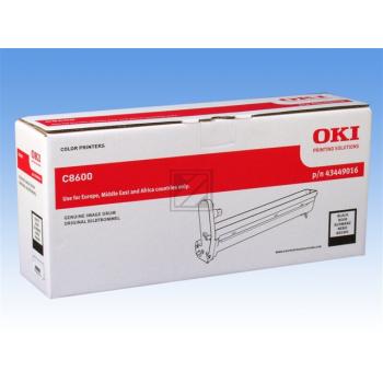 Bildtrommel schwarz zu OKI C8600 20'000 Seiten, 43449016