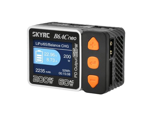 SkyRC B6AC Neo, LiPo 1-6s, AC/DC AC/DC Ladegerät