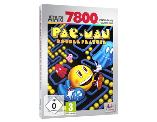 Atari Pac-Man Double Feature Catridge Atari 2600+/ 7800+/ 7800