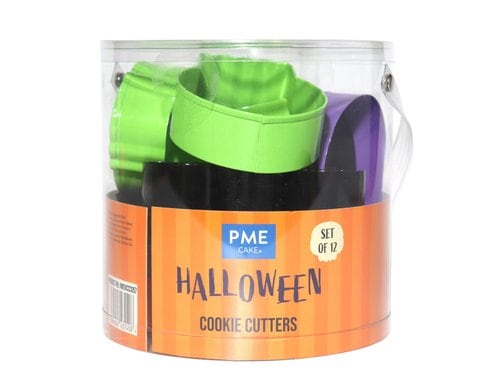 PME Ausstechformen Set Halloween 12 Stück, aus Metall