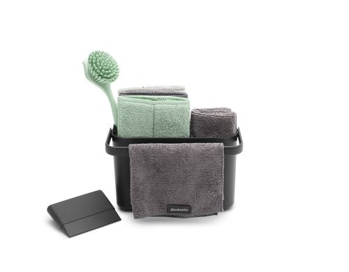 Brabantia Reinigungs-Set Dark Grey