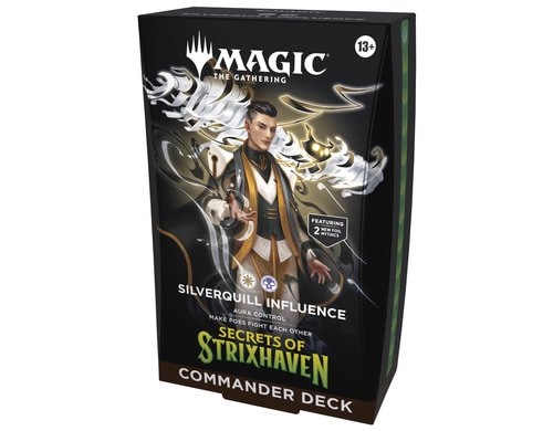MTG Secrets of Strixhaven Commander Deck Silverquill Influence -EN-