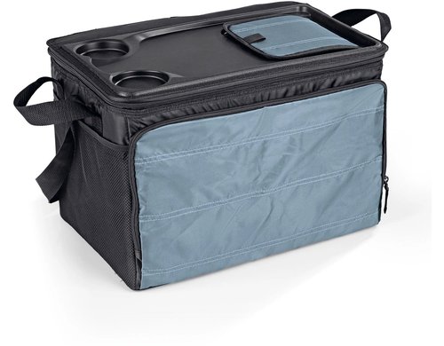 EASYmaxx Kühltasche 30 Liter Faltbar Isoliert, schwarz/dunkelgrau