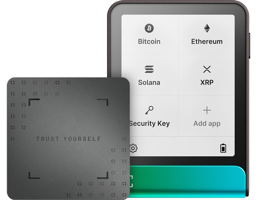 Ledger Flex Oxidate Green inkl Recovery Key Krypto-Wallet mit Recovery Key