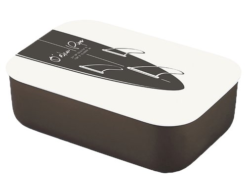 bioloco Lunchbox Classic - Oahu 12x17x5cm, mit Abtrennung