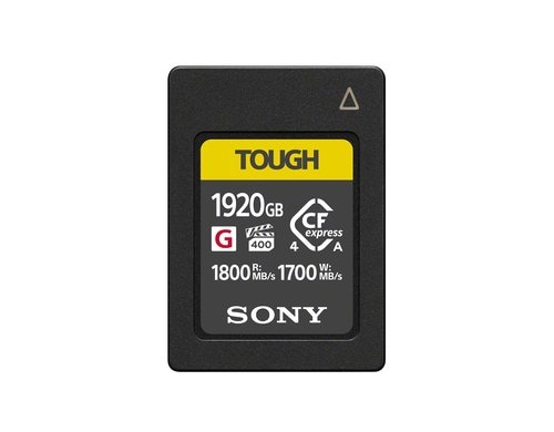 Sony CFexpress Typ-A 1920GB Tough Lesen 1700MB/s, Schreiben 1800MB/s