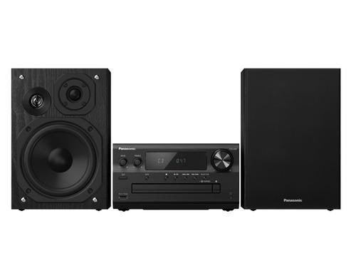 Panasonic SC-PMX802E, Micro HiFi-System Schwarz, 2x60W, DAB+, BT, CD, AirPlay 2