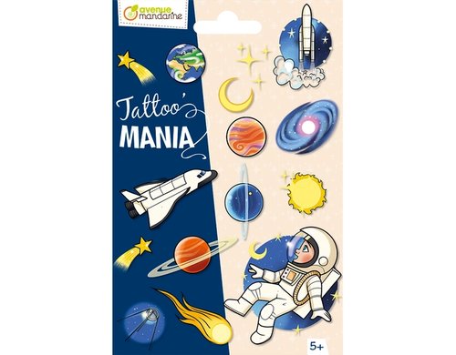 Avenue Mandarine Tattoo Mania Weltra 1 Bogen mit 16 Tattoos