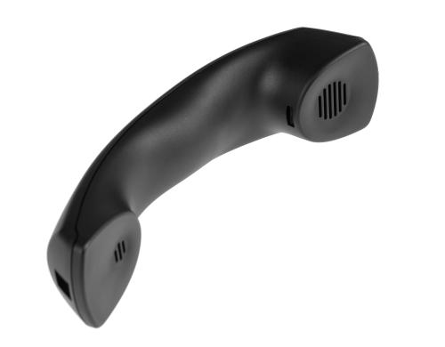 Snom Ersatzhörer zu D3xx Serie, schwarz Hörer zu Snom D3xx Serie