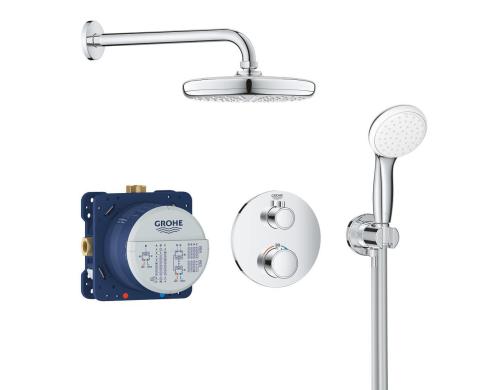 GROHE Grohtherm Duschsystem Unterputz Tempesta 210