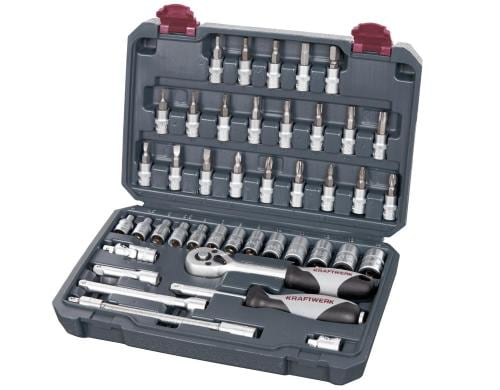 Kraftwerk Steckschlüsselsatz 1/4 42-teilig