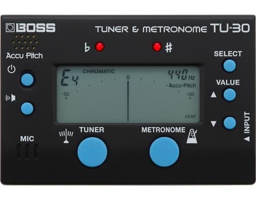 BOSS TU-30 Chromatisches Stimmgerät & Metronom