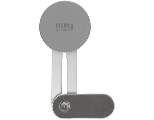 4smarts Ultimag Screenflip Halterung ohne Charger, silber