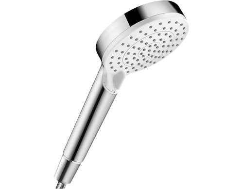 Crometta Handbrause 100 EcoSmart Weiss/Chrom