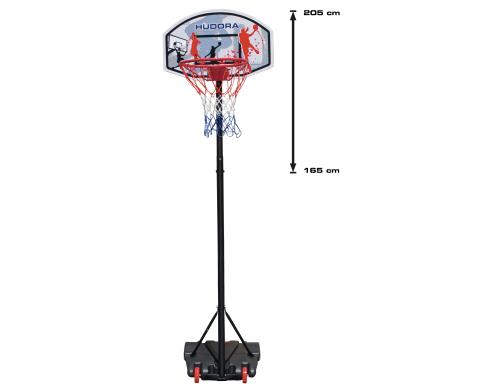 Hudora Basketballständer All Stars Höhe 165-205 cm