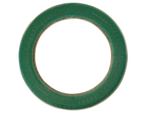 Optiflor Steckschaumkranz RINGO 40cm Durchmesser, für Nassblumen