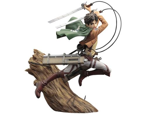 Attack on Titan ARTFXJ Statue 1/8 Eren Yeager Renewal Package 26cm