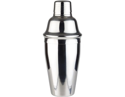 APS Cocktail Shaker Classic Ø 8,5 cm, H: 20 cm, 0,5 Liter