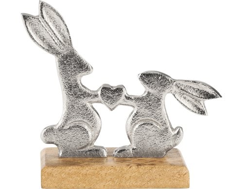 Eglo Aufsteller Ostern AMOATSY 15.3 cm Alumimium/Mango