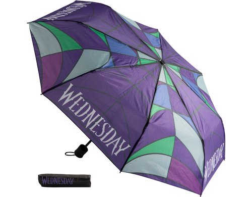 Undercover, Regenschirm Knirps Wednesday Durchmesser: 94 cm