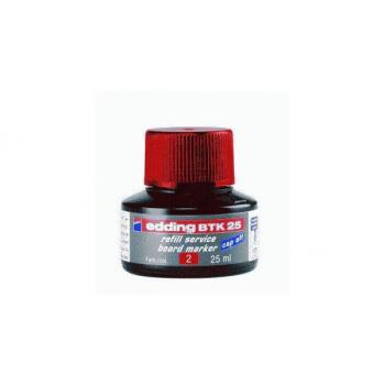 Edding Nachfülltusche BTK-25 25 ml, rot