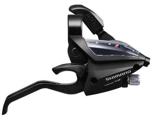 Shimano Brems-/Schalthebel ST-EF500 rechts 8-G EZ-Fire V-Brake 2-F schwarz