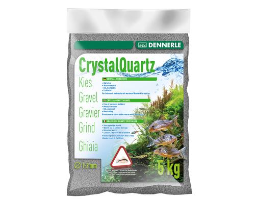 Dennerle Kristall-Quarzkies SG Schiefergrau, 5 kg