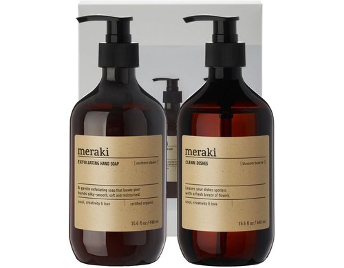 meraki Geschenkset Northern Dawn Handseife & Spülmittel je 490 ml