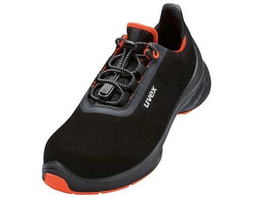 UVEX 1 G2 Halbschuhe S2 68498 schwarz, rot Weite 11 Grösse 46