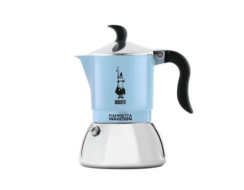 Bialetti Fiamm Ind Blau 4 Tass Edelstahl, Induktion