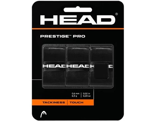 HEAD Tennis Grip Prestige Pro 3er-Pack Overgrip, black