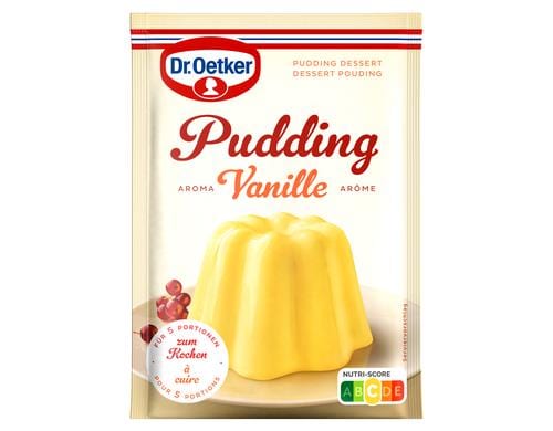 Pudding-Crème Vanille 5 Portionen