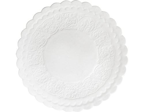 Duni Untersetzer Rund 9cm weiss D:9cm, 8-lagig, 500 Stk.