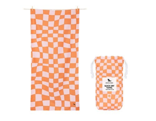 Dock& Bay Strandt. DES XL Groovy Check Polyester/Polyamid, 90x200cm