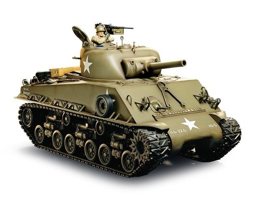 Tamiya M4 Sherman 105mm Howitzer Bausatz Full Option, 1:16