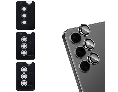 4smarts Lens Protector StyleGlass 3er Set Samsung Galaxy S24+