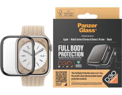 PanzerGlass Apple Watch Full Body Case D30 für Apple Watch Series 9 45mm, Transparent