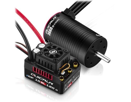 Hobbywing Combo WP10BL120G2 mit 3660SL-3150KV-G2