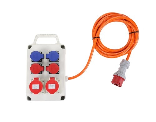 Schöneberger Baustromverteiler 16A EPR-PUR 2xCEE16/5 | 2xT23 | 2xT25