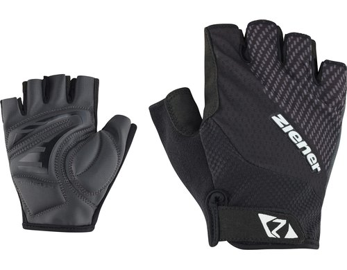 Ziener CHRISTOFER-Z, Gr. 7, black Velohandschuhe, kurz, Herren
