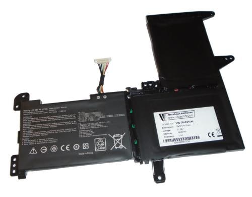 Vistaport Notebook Batteries für ASUS 11.52V, 3654mAh, 42Wh, 3 Zellen