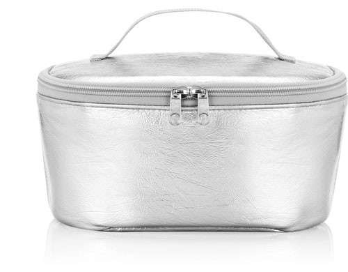 Reisenthel coolerbag S pocket silver crackle